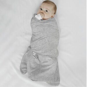 HALO Cotton Sleepsack Swaddle Adjustable Wearable Blanket TOG 1.5 Newborn 0-3 Mo